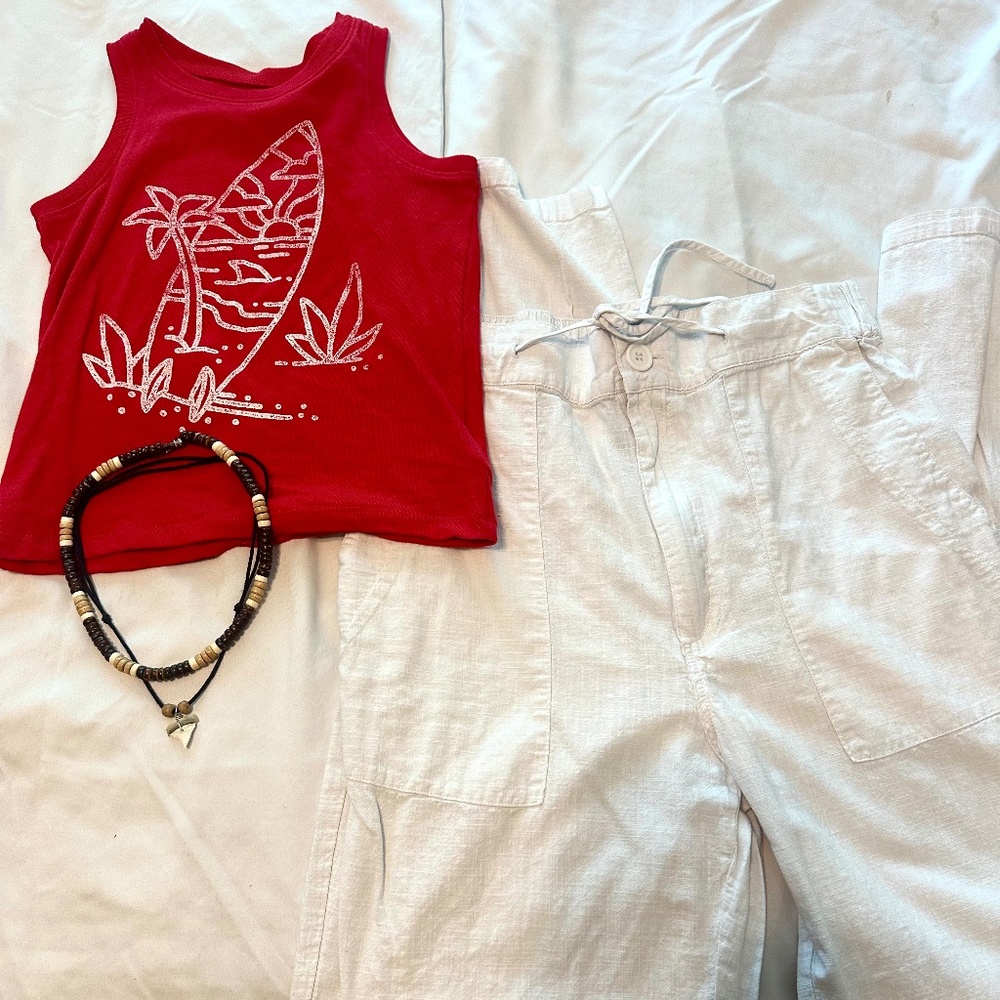 High neck tank top